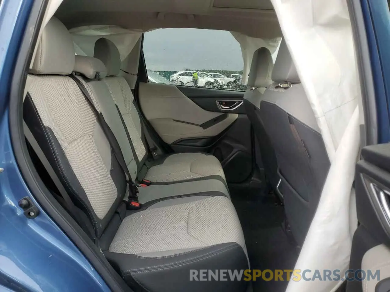 11 fotografías del automóvil dañado JF2SKAFC3MH402632 SUBARU FORESTER 2021