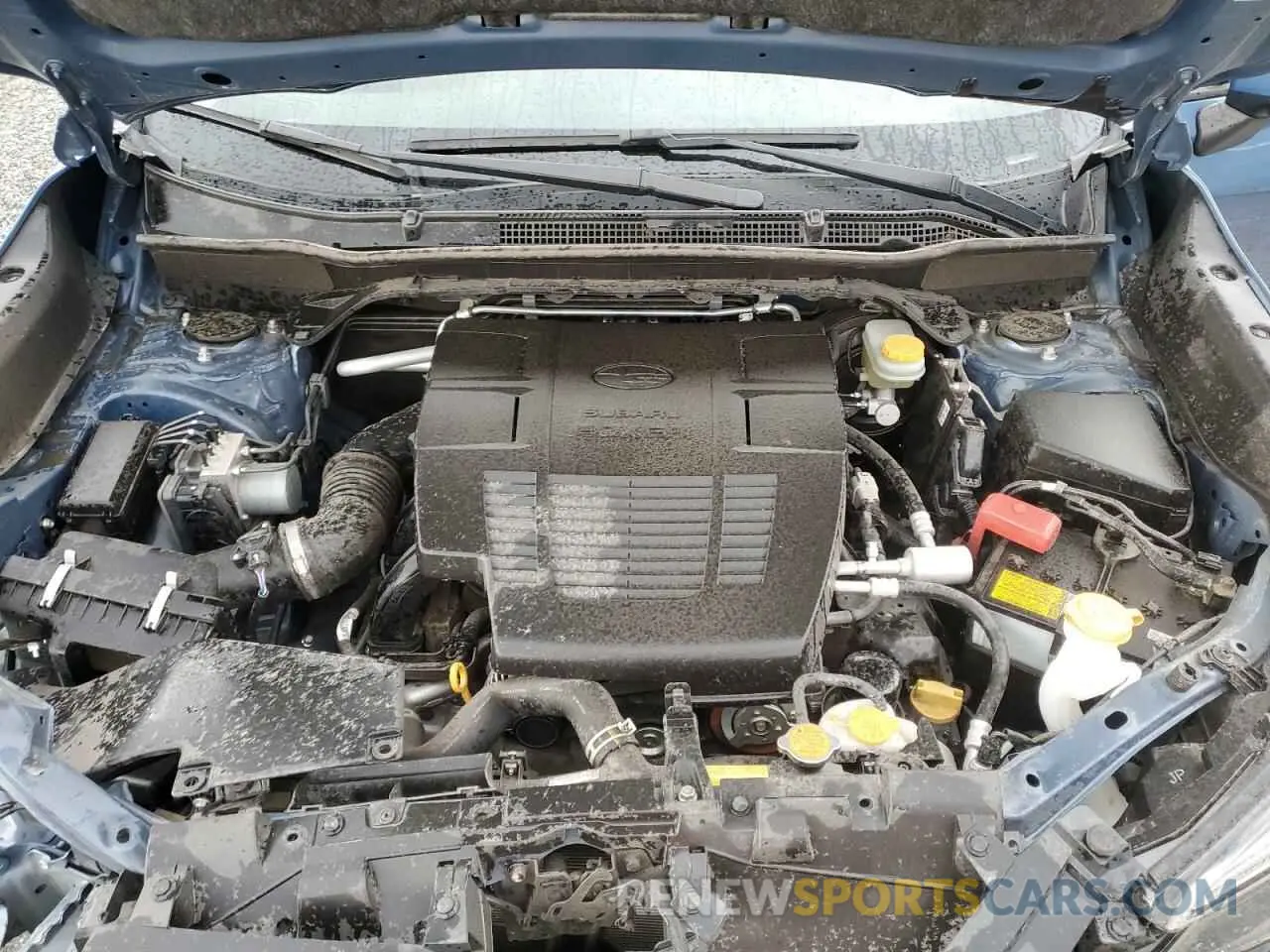 12 fotografías del automóvil dañado JF2SKAFC3MH402632 SUBARU FORESTER 2021