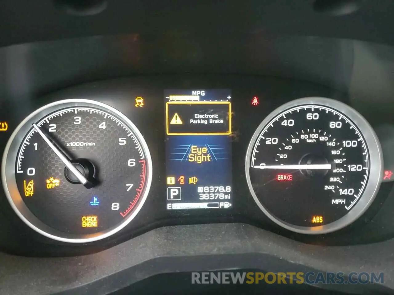9 fotografías del automóvil dañado JF2SKAFC3MH402632 SUBARU FORESTER 2021