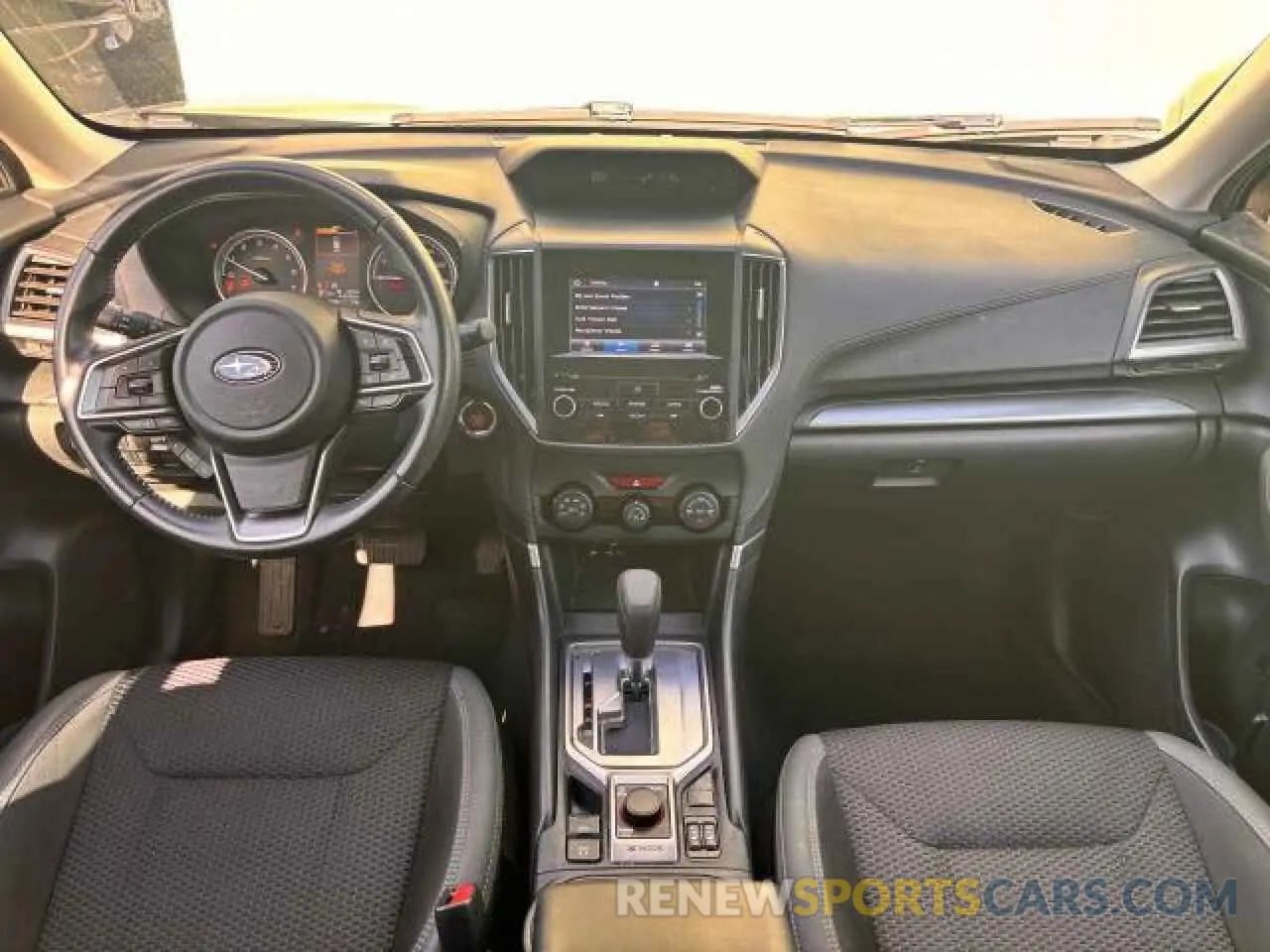 9 fotografías del automóvil dañado JF2SKAFC4MH503419 SUBARU FORESTER 2021
