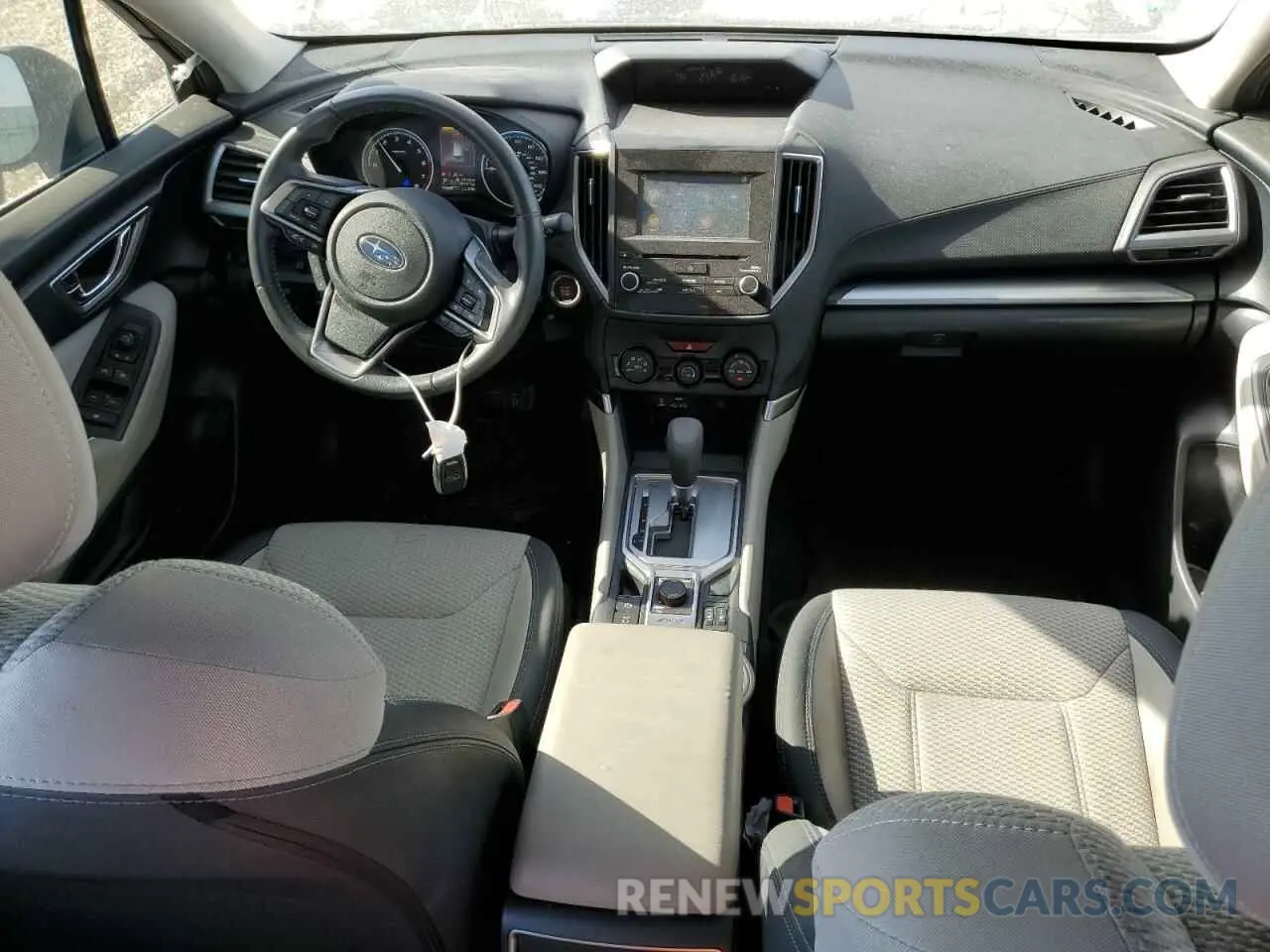 8 fotografías del automóvil dañado JF2SKAFC4MH546934 SUBARU FORESTER 2021