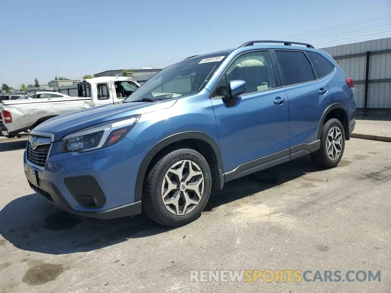 1 fotografías del automóvil dañado JF2SKAFC6MH405301 SUBARU FORESTER 2021