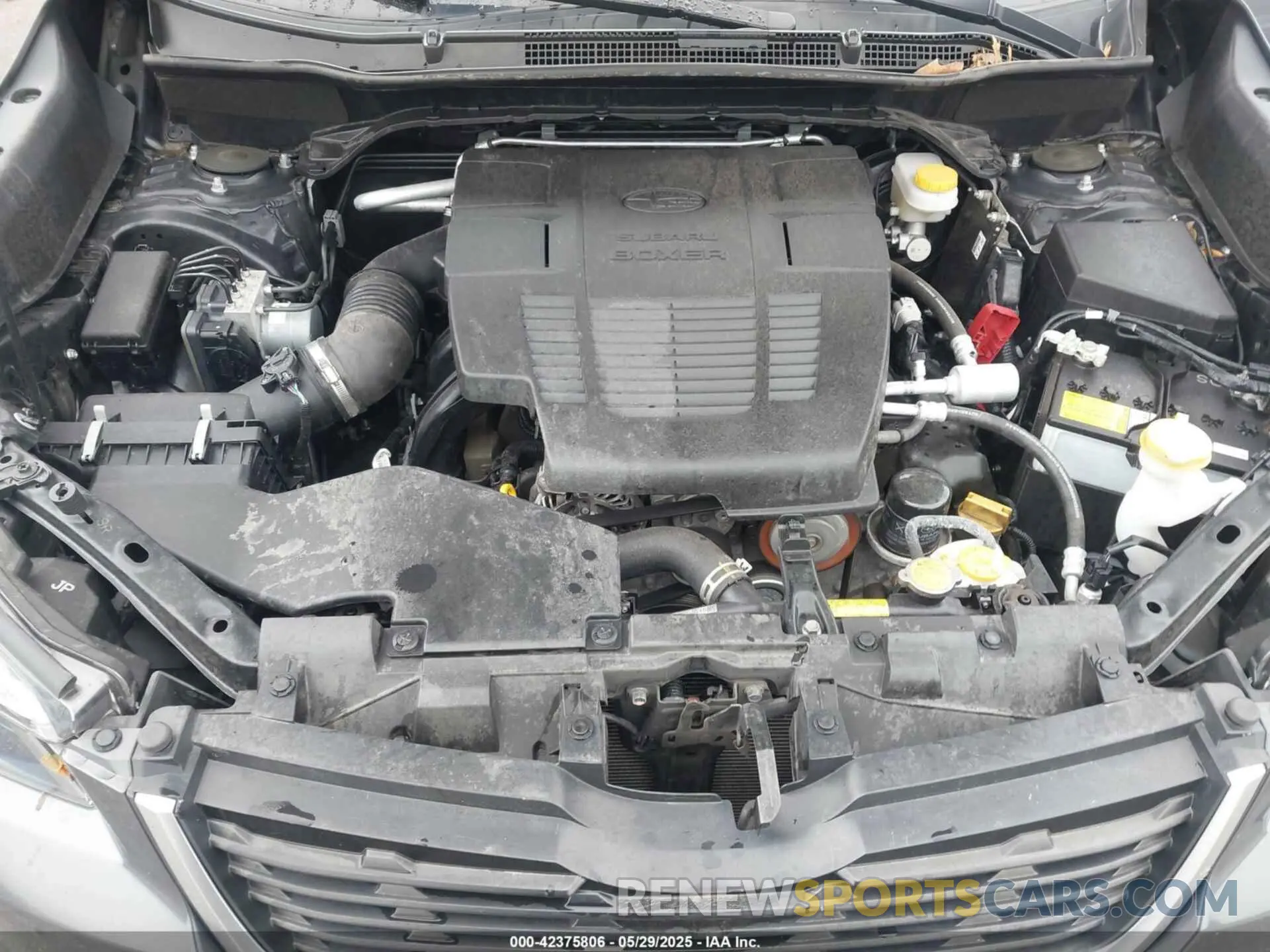 10 fotografías del automóvil dañado JF2SKAFC7MH512678 SUBARU FORESTER 2021