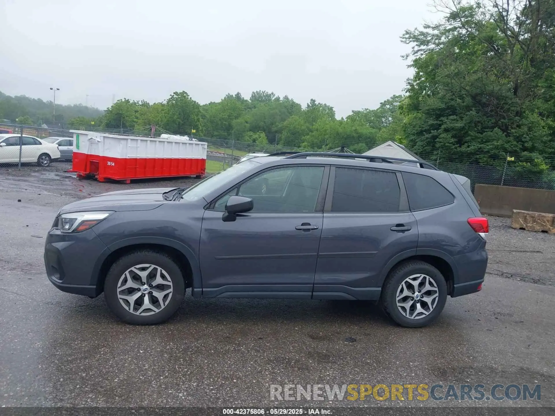 14 fotografías del automóvil dañado JF2SKAFC7MH512678 SUBARU FORESTER 2021