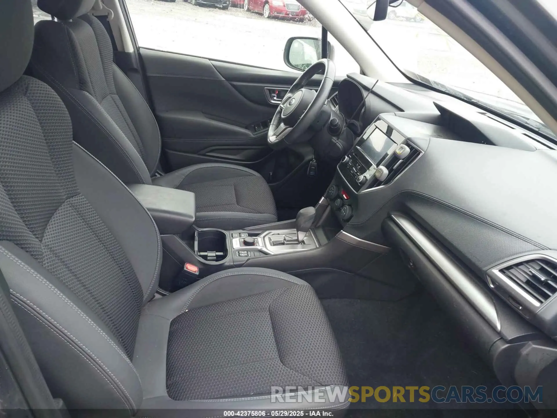 5 fotografías del automóvil dañado JF2SKAFC7MH512678 SUBARU FORESTER 2021