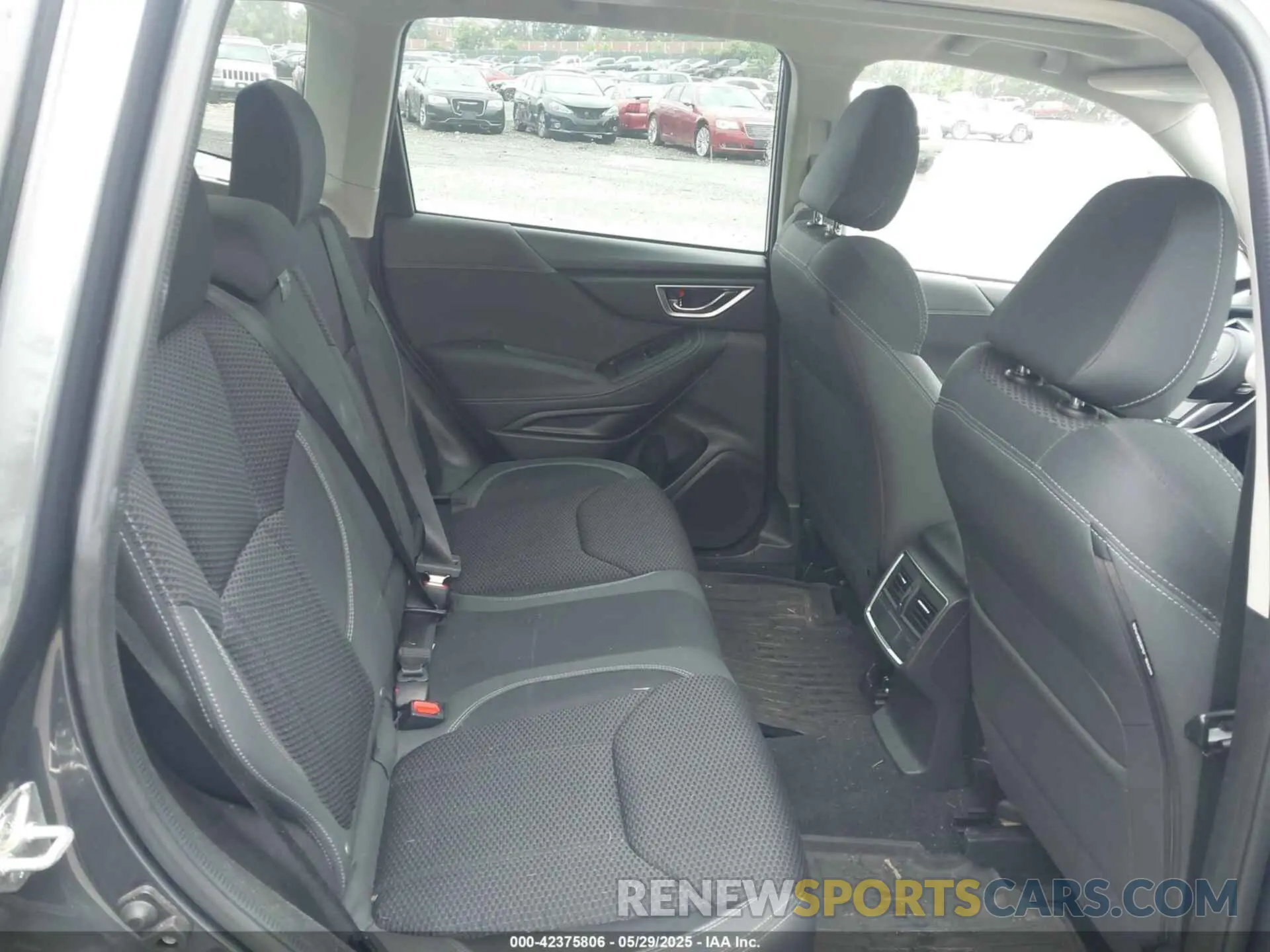 8 fotografías del automóvil dañado JF2SKAFC7MH512678 SUBARU FORESTER 2021