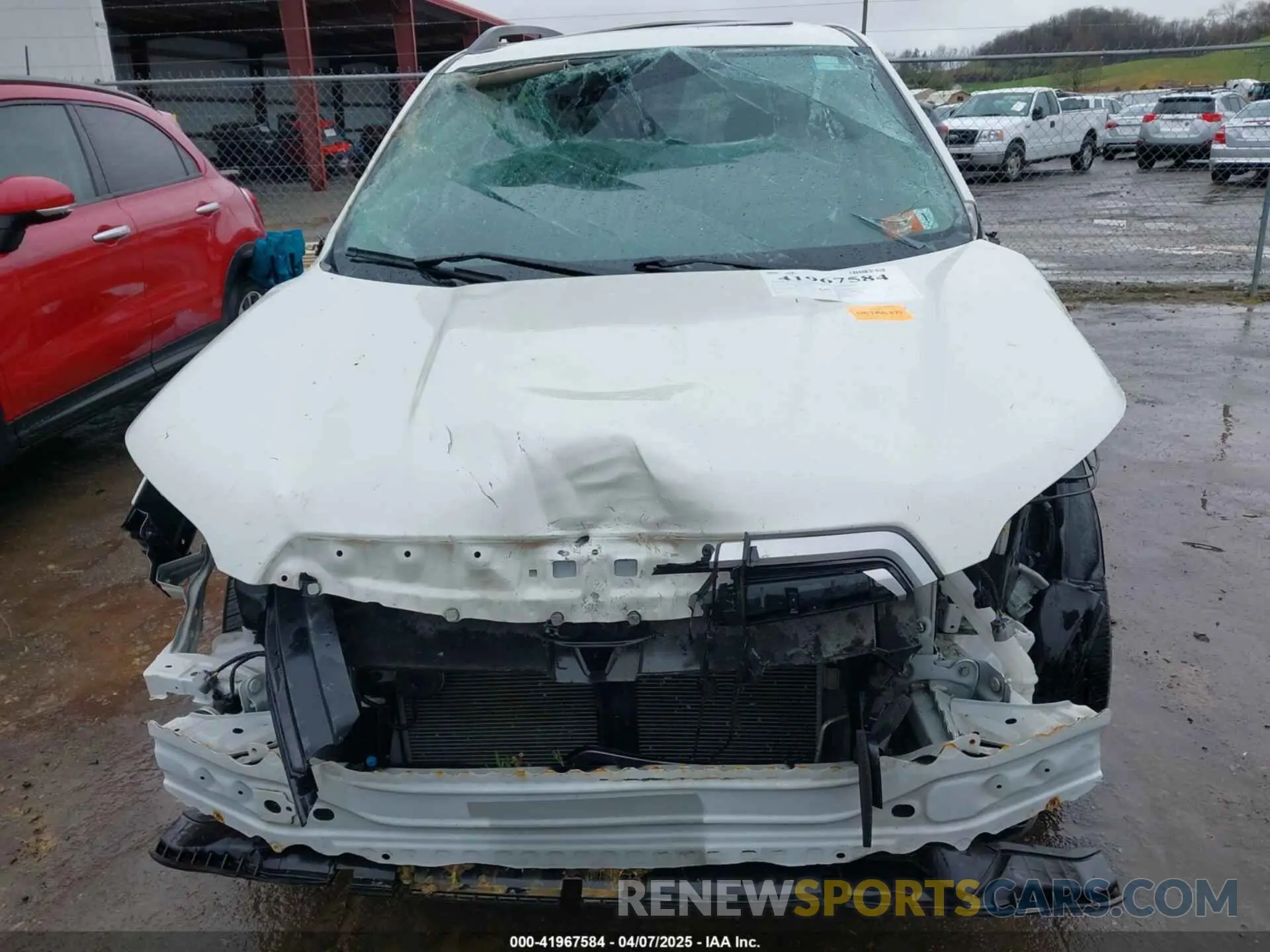 13 fotografías del automóvil dañado JF2SKAFC9MH436610 SUBARU FORESTER 2021