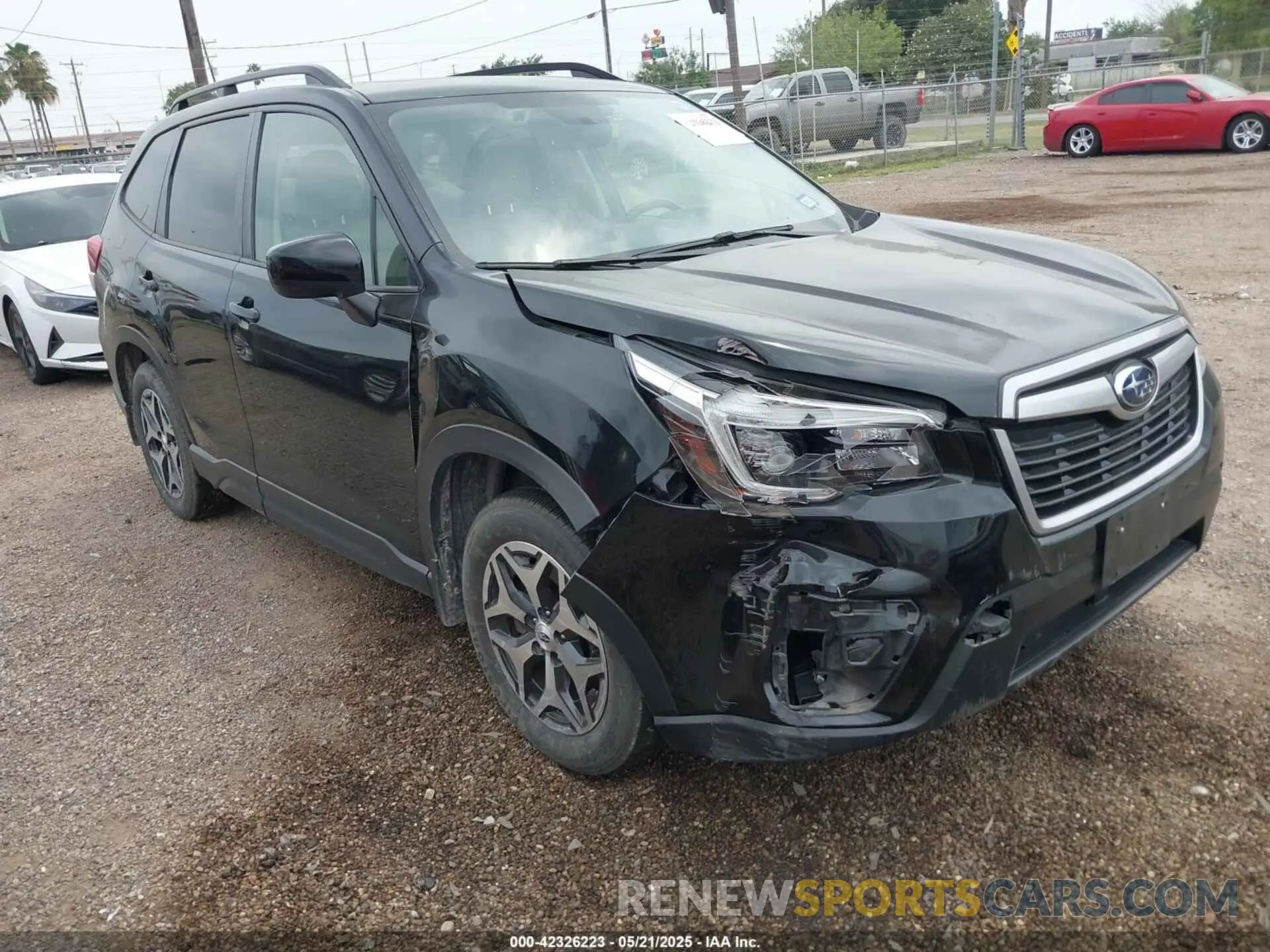 1 fotografías del automóvil dañado JF2SKAFC9MH564491 SUBARU FORESTER 2021