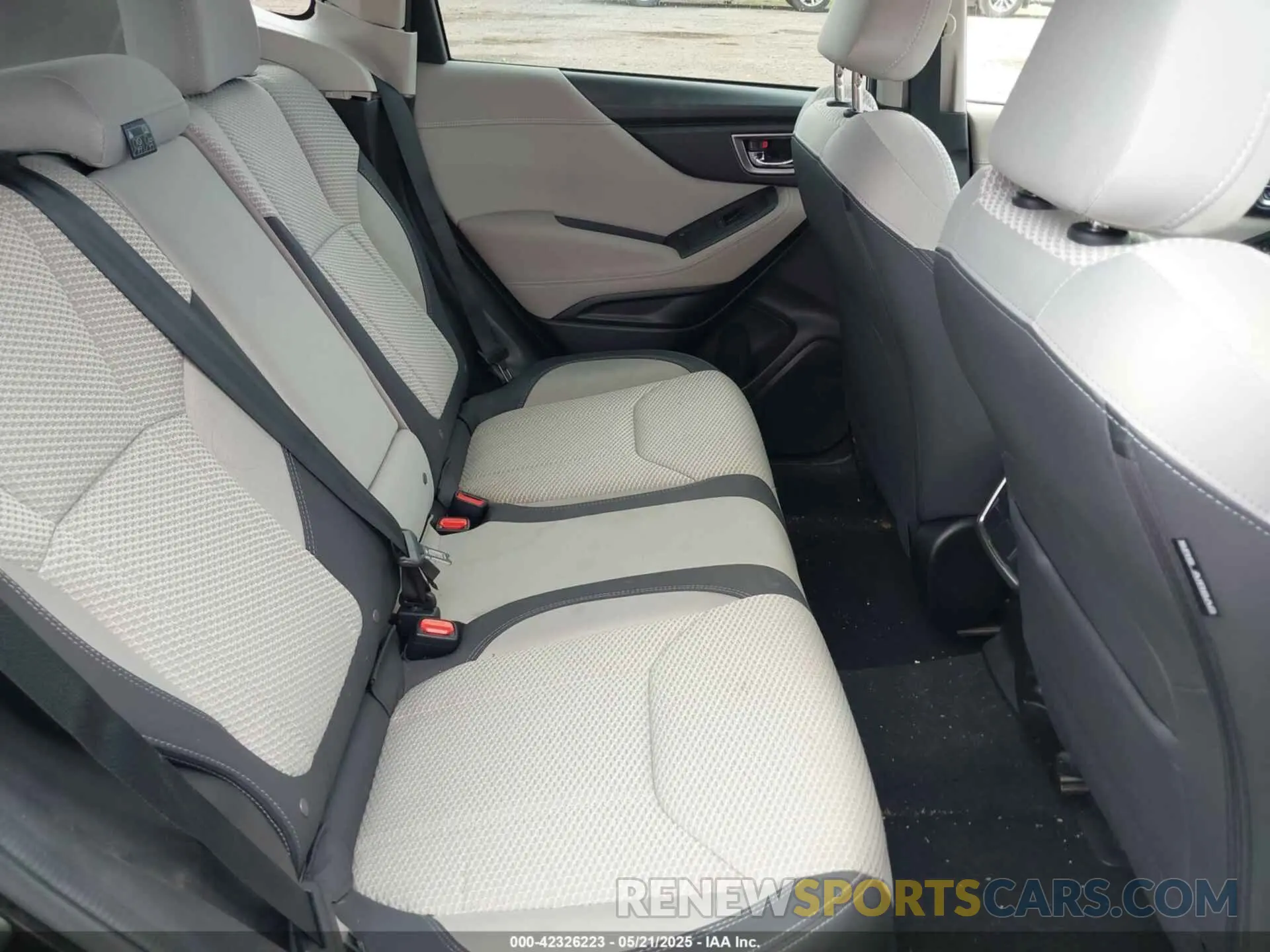 8 fotografías del automóvil dañado JF2SKAFC9MH564491 SUBARU FORESTER 2021