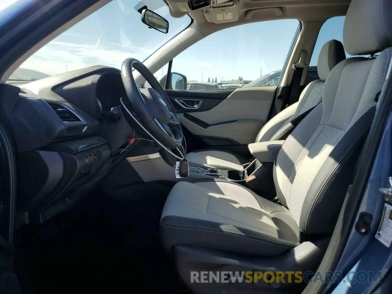 7 fotografías del automóvil dañado JF2SKAFC9MH587253 SUBARU FORESTER 2021
