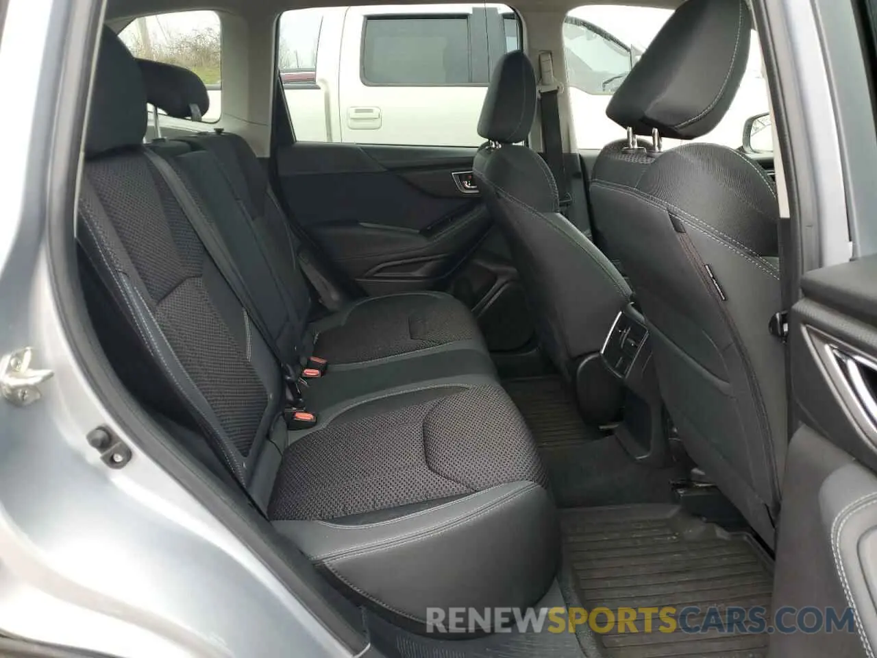11 fotografías del automóvil dañado JF2SKAFCXMH572292 SUBARU FORESTER 2021