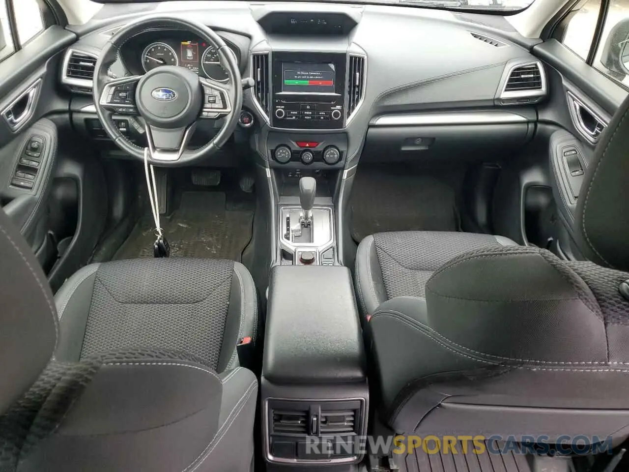 8 fotografías del automóvil dañado JF2SKAFCXMH572292 SUBARU FORESTER 2021