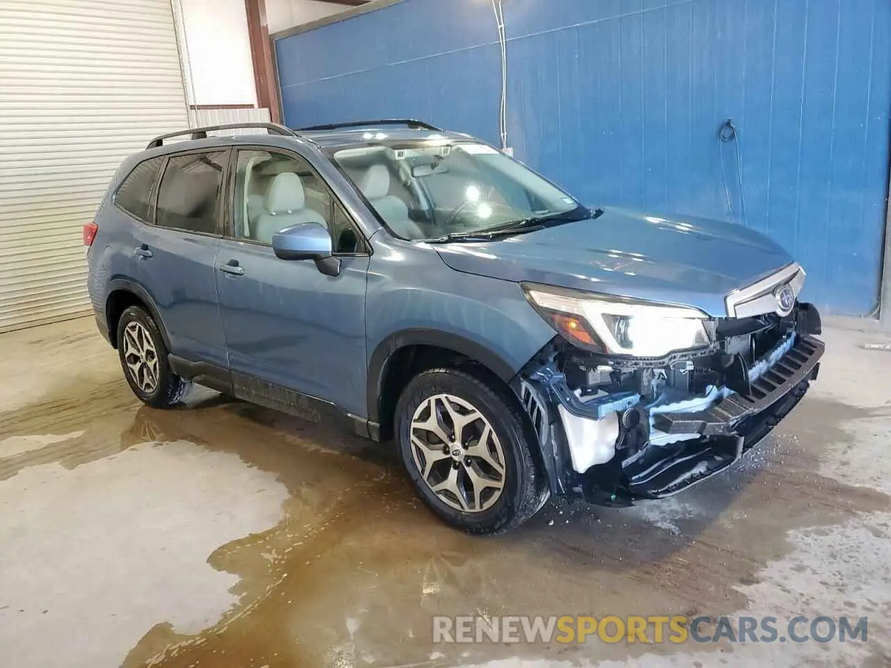 4 fotografías del automóvil dañado JF2SKAJC0MH411621 SUBARU FORESTER 2021