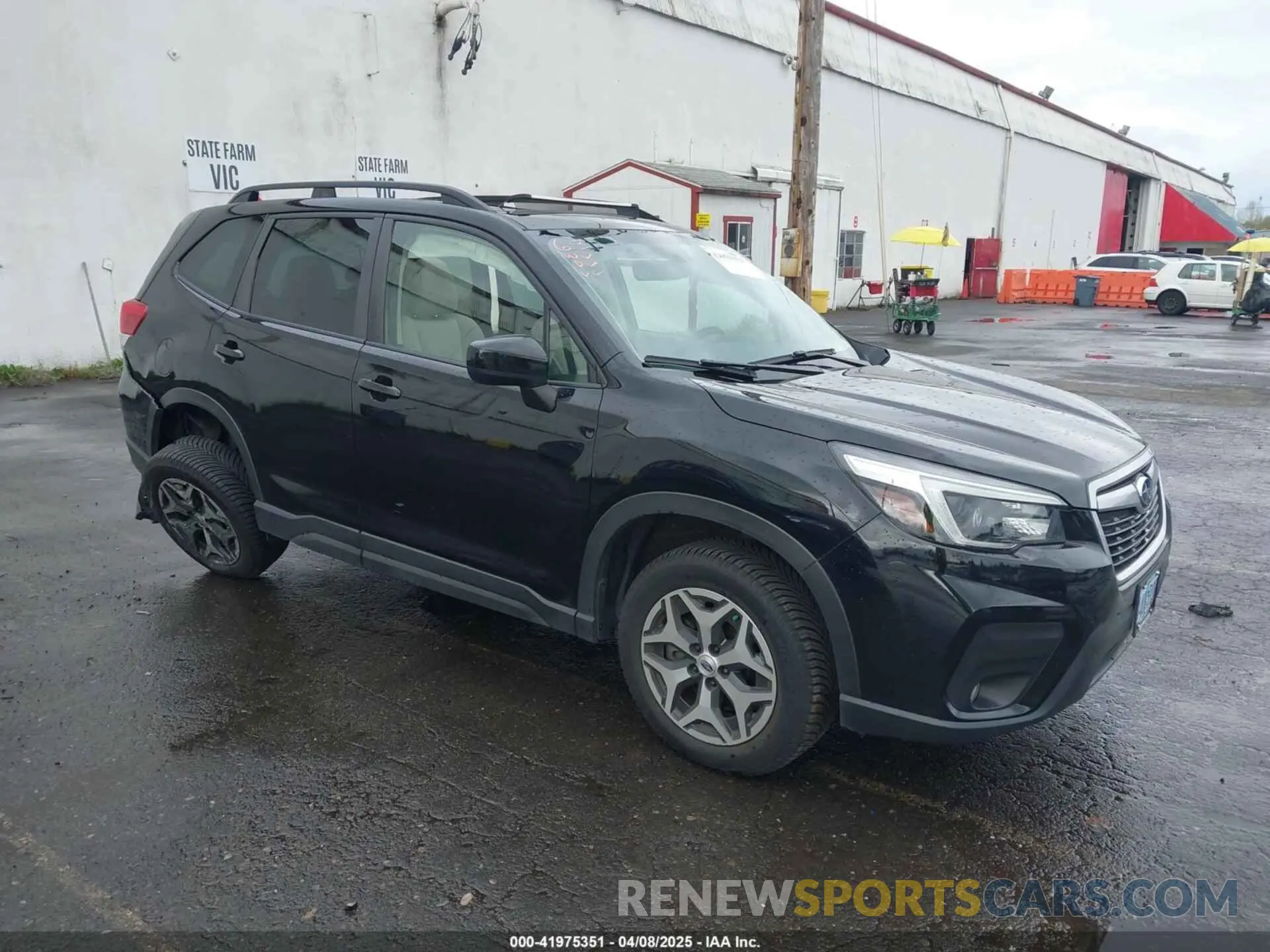 1 fotografías del automóvil dañado JF2SKAJC0MH496217 SUBARU FORESTER 2021