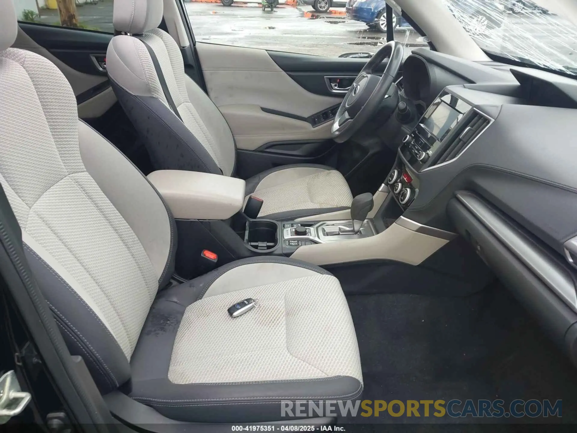 5 fotografías del automóvil dañado JF2SKAJC0MH496217 SUBARU FORESTER 2021
