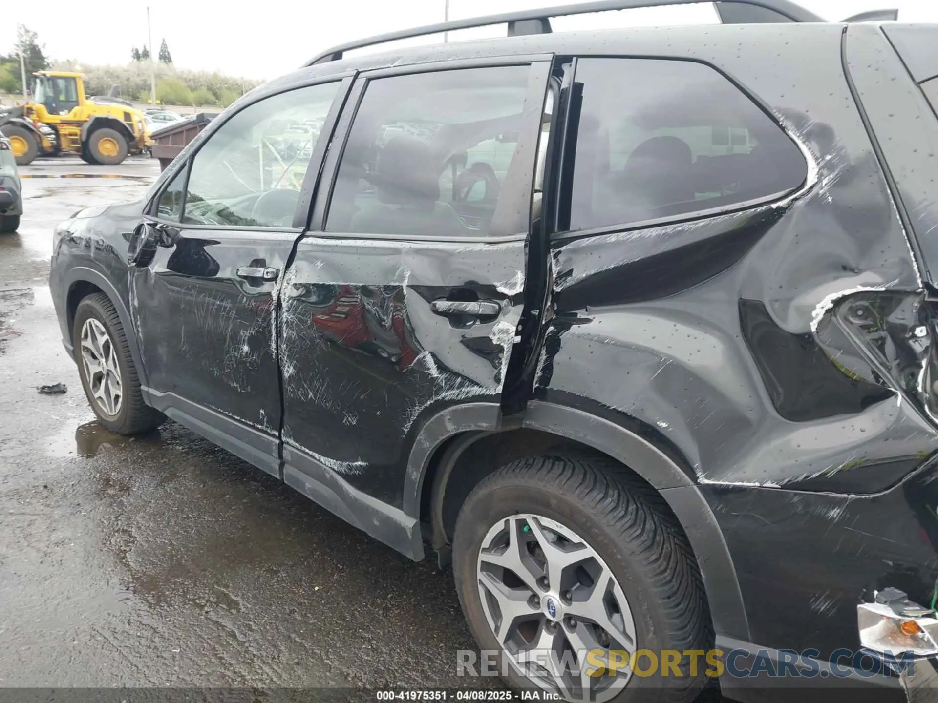 6 fotografías del automóvil dañado JF2SKAJC0MH496217 SUBARU FORESTER 2021