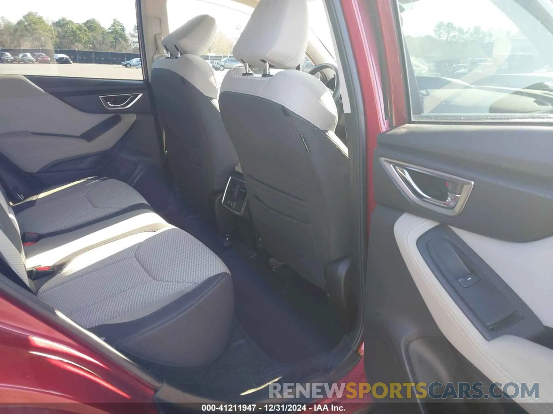 8 fotografías del automóvil dañado JF2SKAJC1MH449407 SUBARU FORESTER 2021