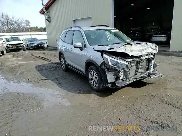 15 fotografías del automóvil dañado JF2SKAJC1MH457085 SUBARU FORESTER 2021