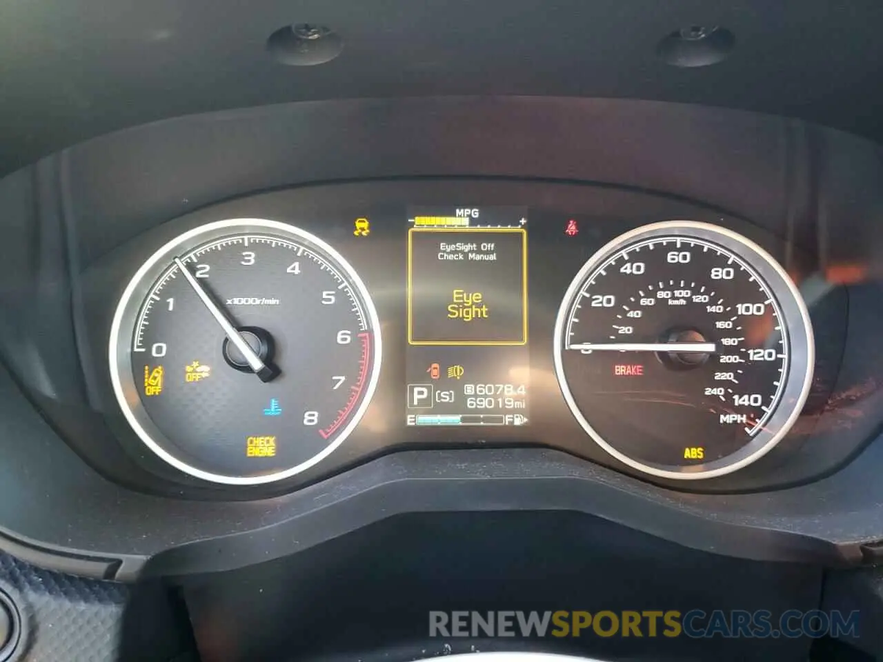 9 fotografías del automóvil dañado JF2SKAJC1MH569935 SUBARU FORESTER 2021