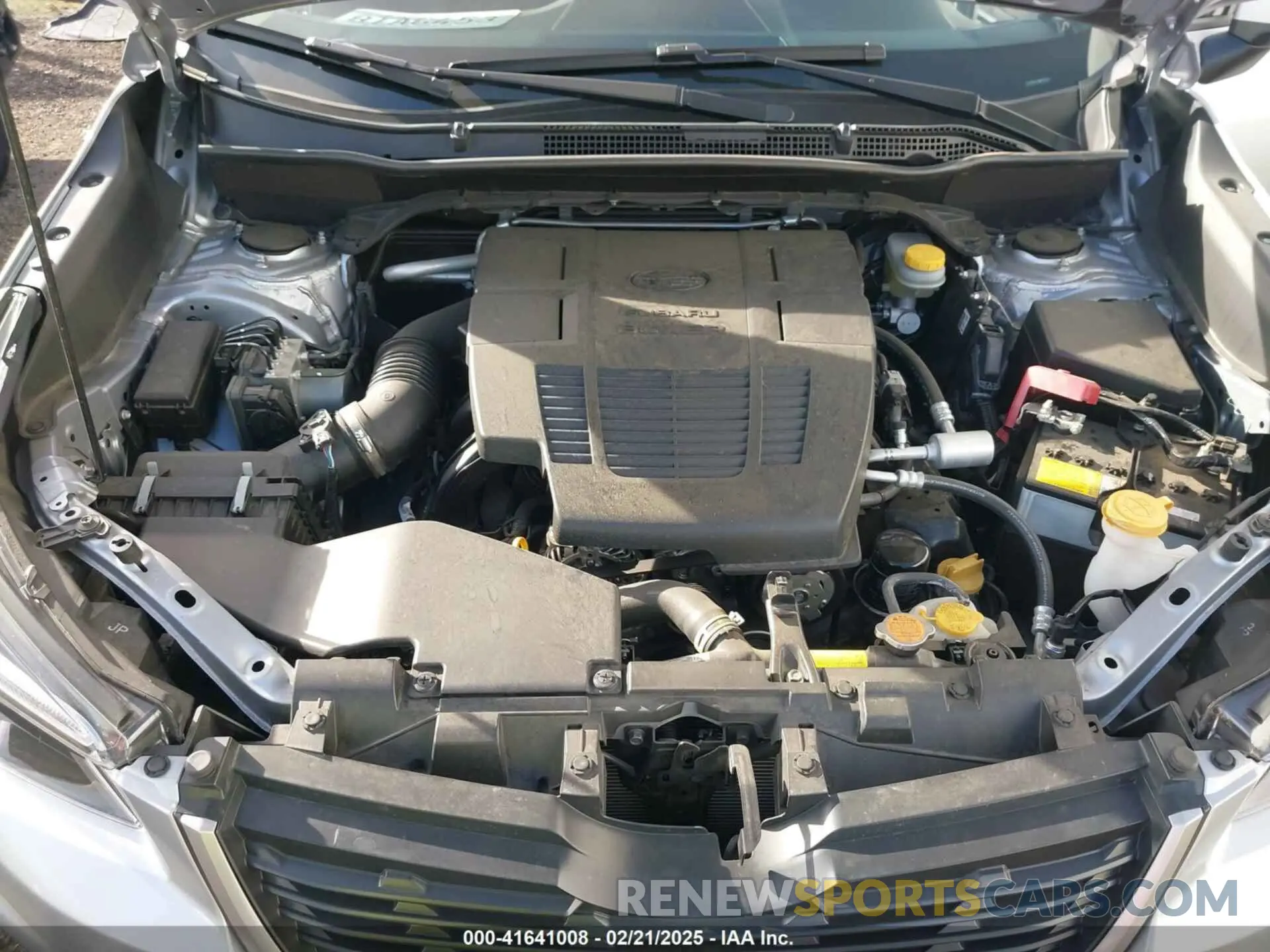 10 fotografías del automóvil dañado JF2SKAJC3MH406509 SUBARU FORESTER 2021