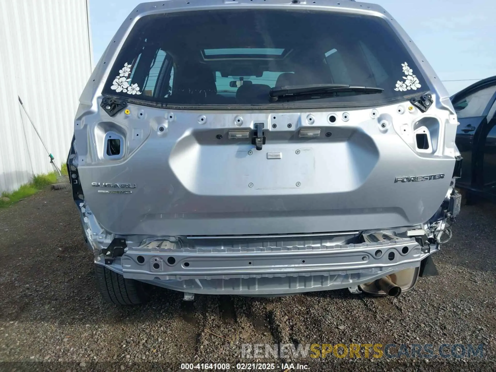 6 fotografías del automóvil dañado JF2SKAJC3MH406509 SUBARU FORESTER 2021