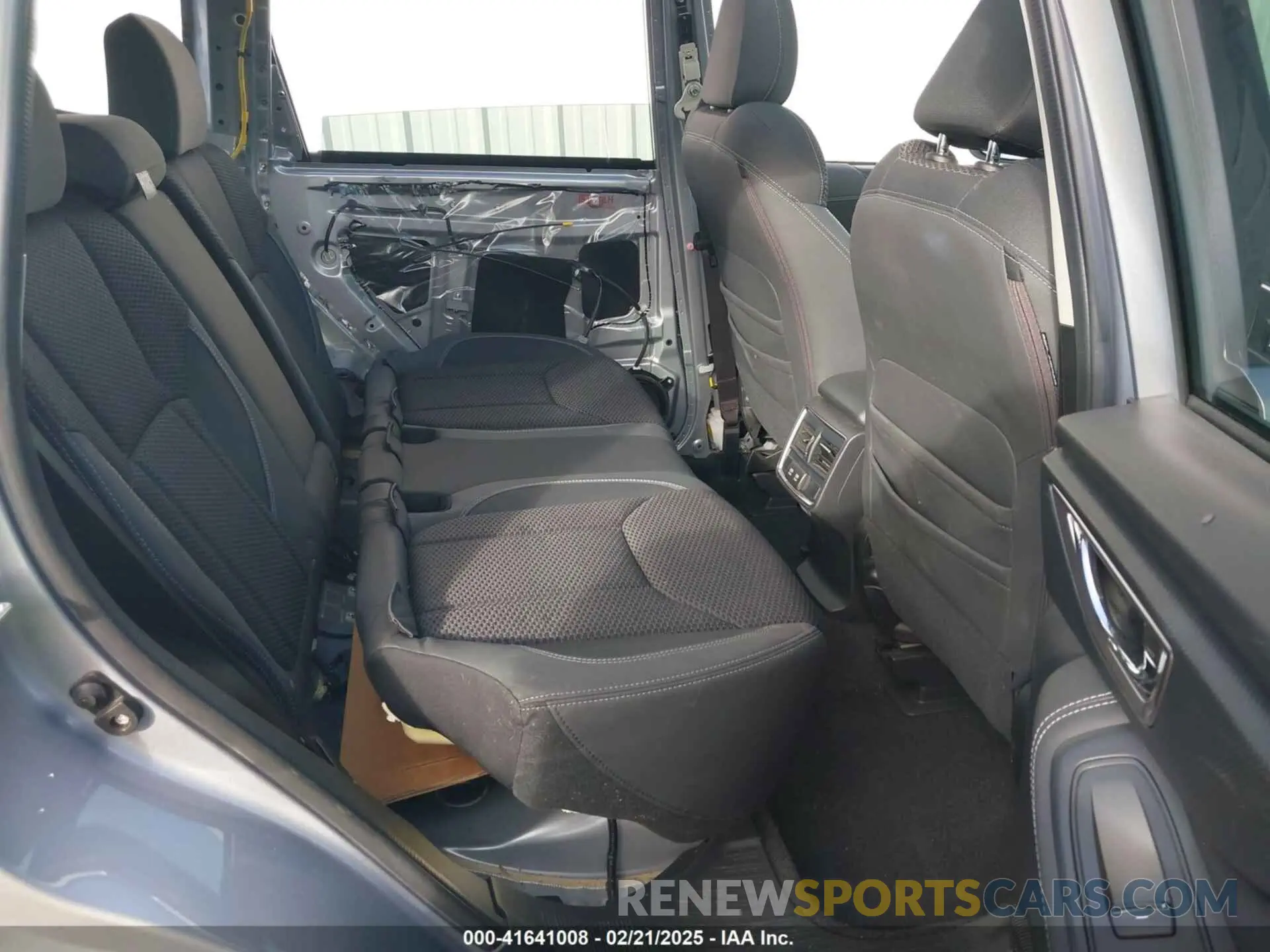 8 fotografías del automóvil dañado JF2SKAJC3MH406509 SUBARU FORESTER 2021