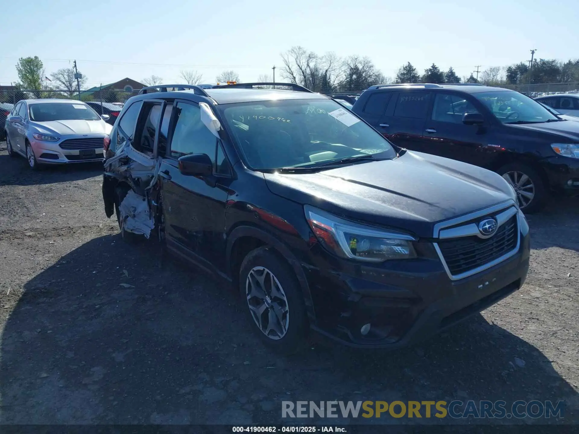 1 fotografías del automóvil dañado JF2SKAJC3MH443950 SUBARU FORESTER 2021
