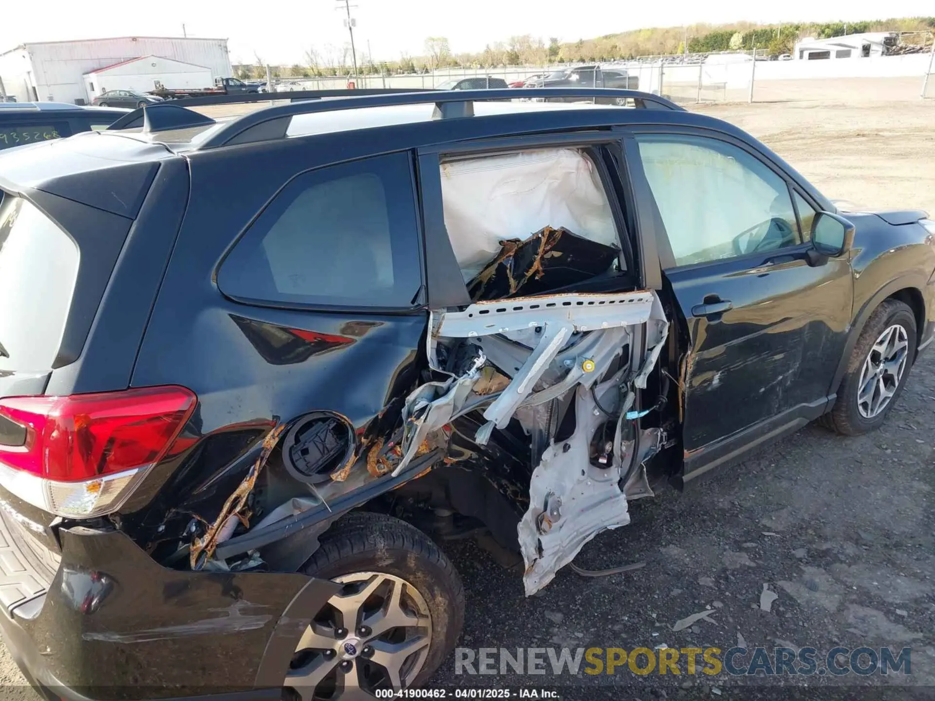 6 fotografías del automóvil dañado JF2SKAJC3MH443950 SUBARU FORESTER 2021