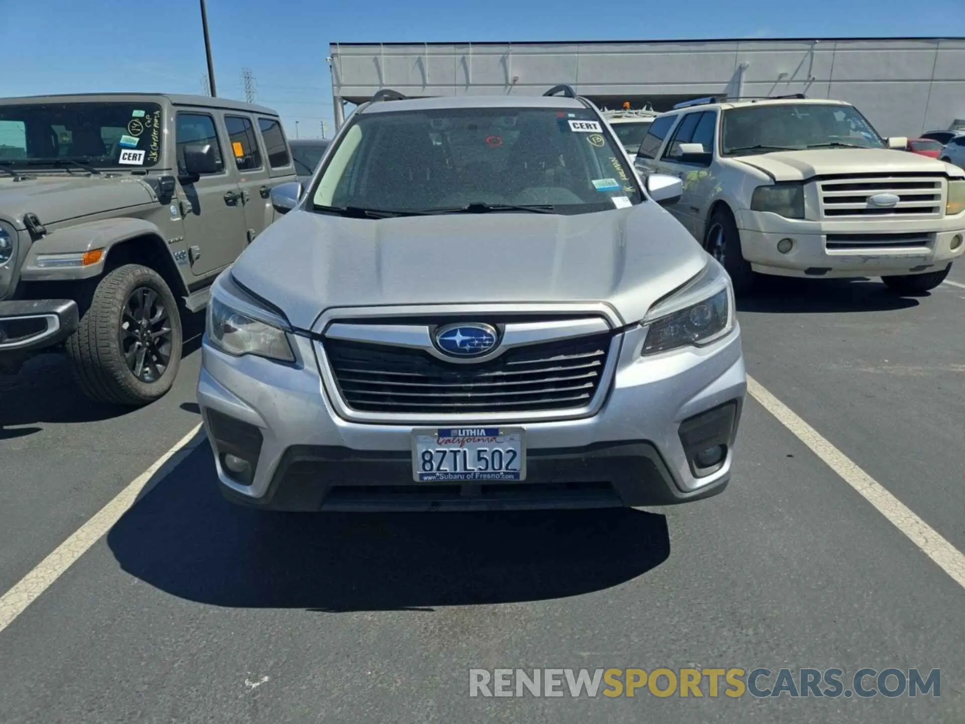 14 fotografías del automóvil dañado JF2SKAJC3MH580595 SUBARU FORESTER 2021