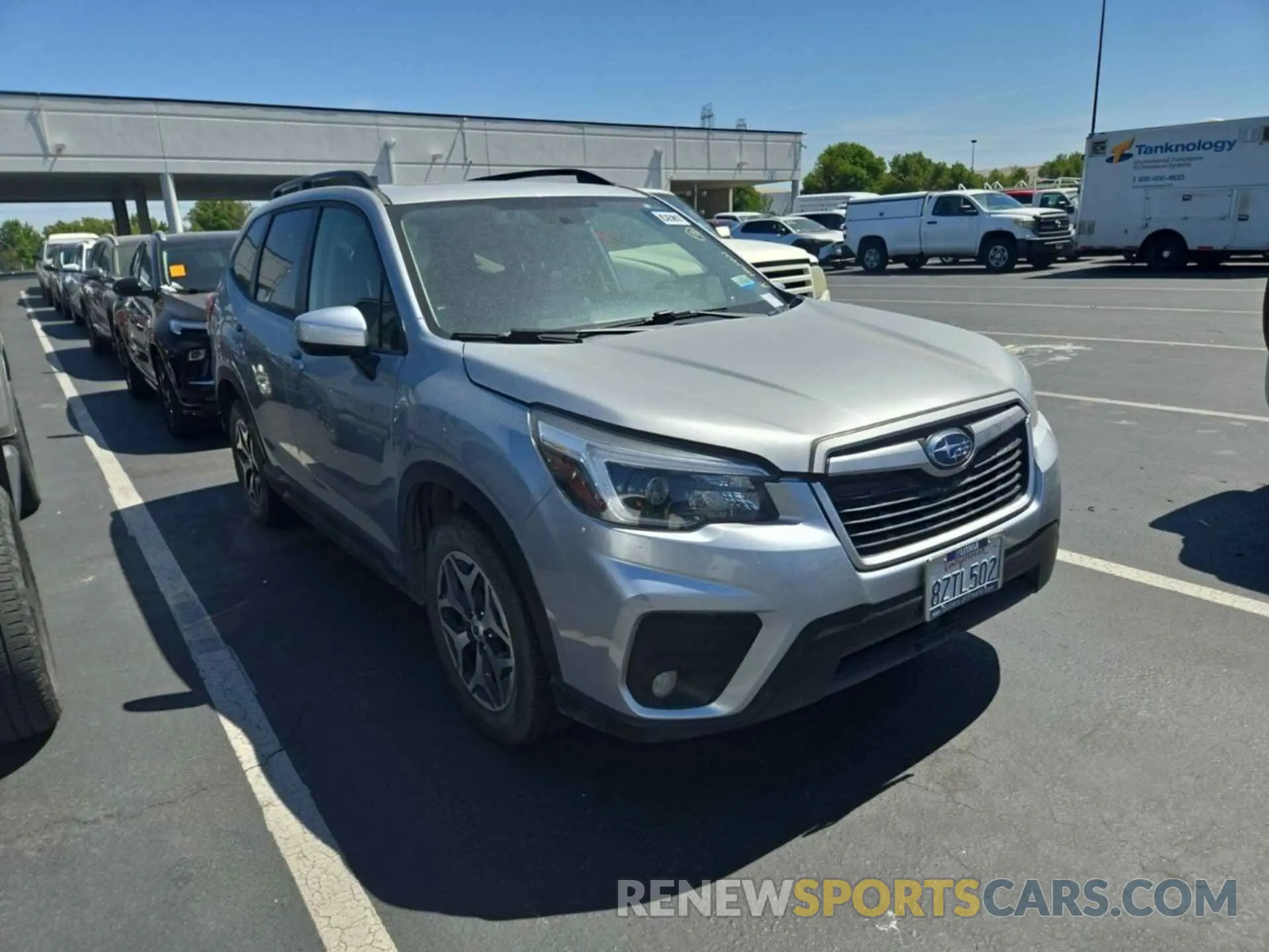 32 fotografías del automóvil dañado JF2SKAJC3MH580595 SUBARU FORESTER 2021