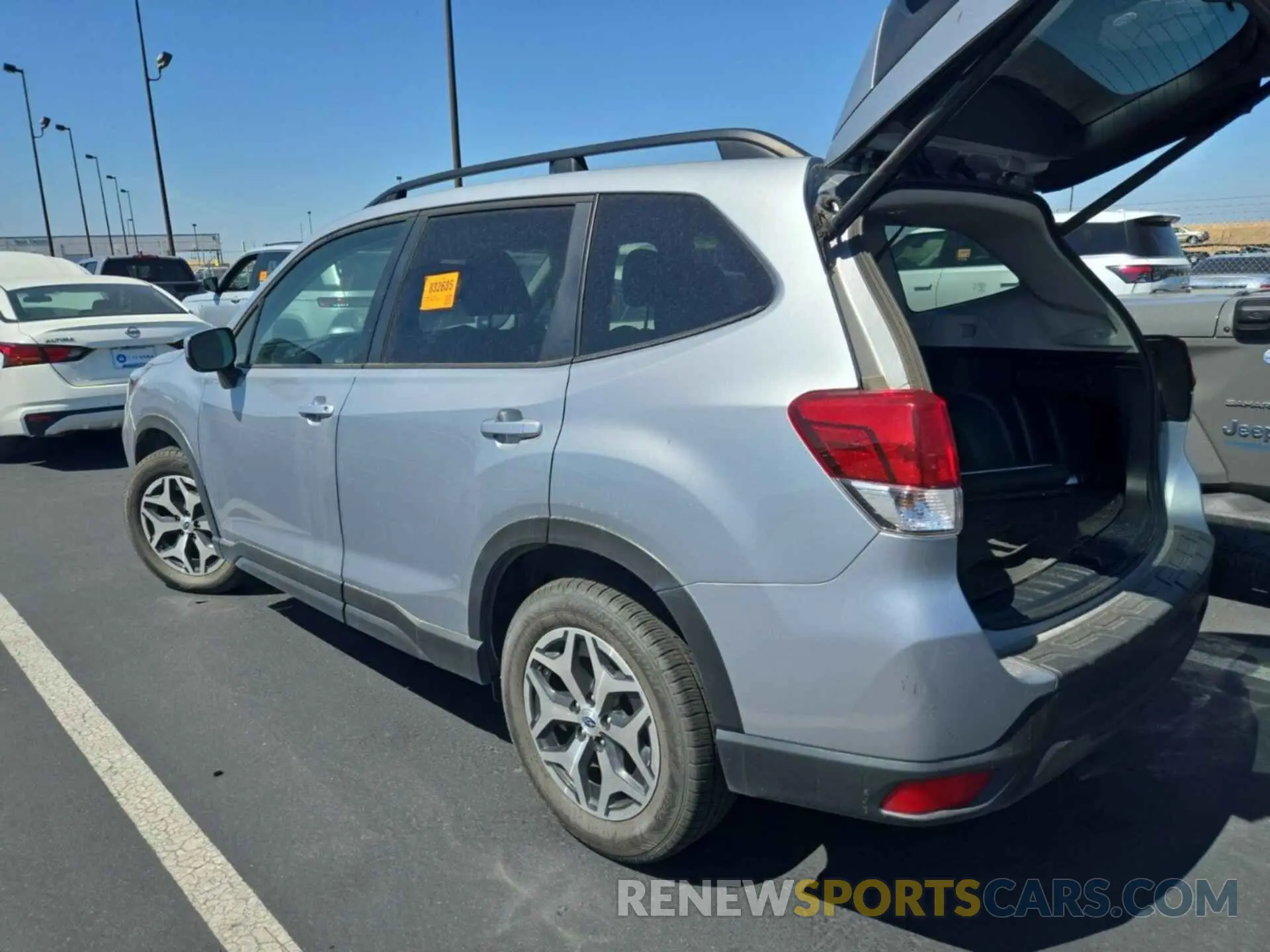 4 fotografías del automóvil dañado JF2SKAJC3MH580595 SUBARU FORESTER 2021