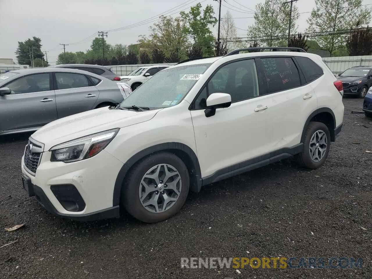 1 fotografías del automóvil dañado JF2SKAJC3MH591130 SUBARU FORESTER 2021