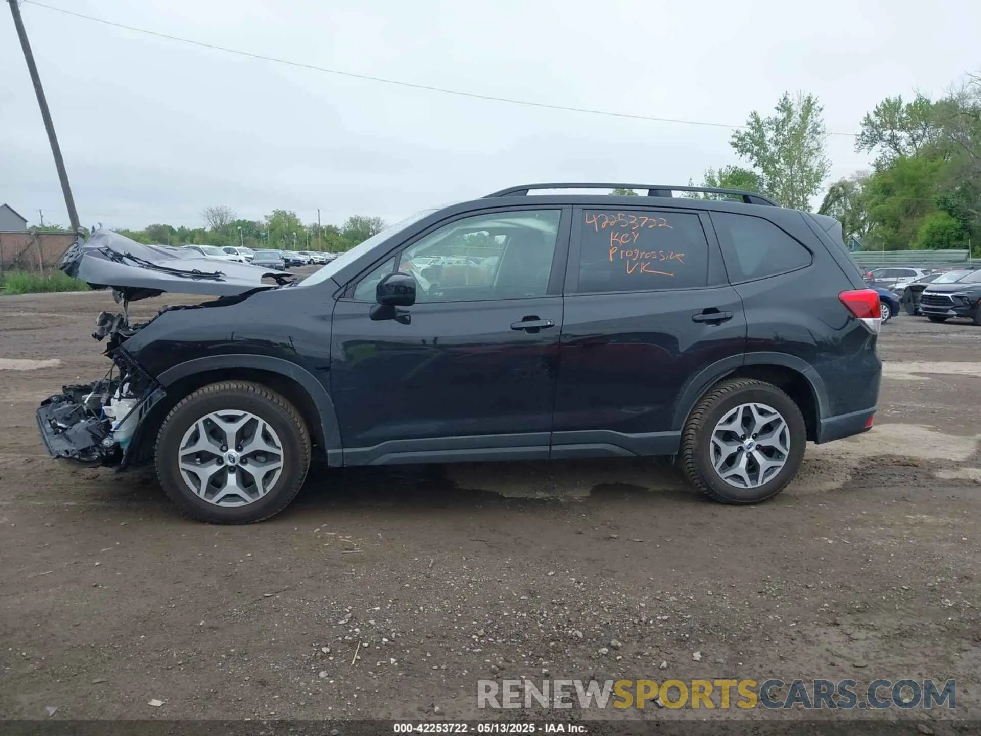 15 fotografías del automóvil dañado JF2SKAJC4MH469652 SUBARU FORESTER 2021
