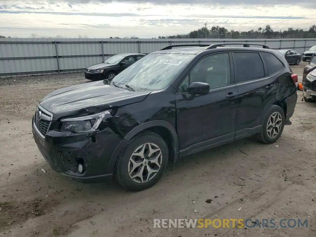 1 fotografías del automóvil dañado JF2SKAJC5MH426602 SUBARU FORESTER 2021