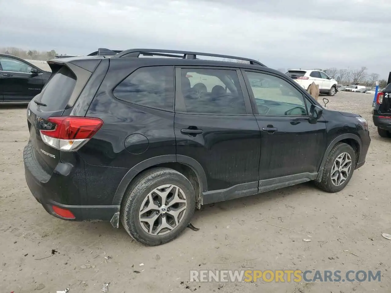 3 fotografías del automóvil dañado JF2SKAJC5MH426602 SUBARU FORESTER 2021