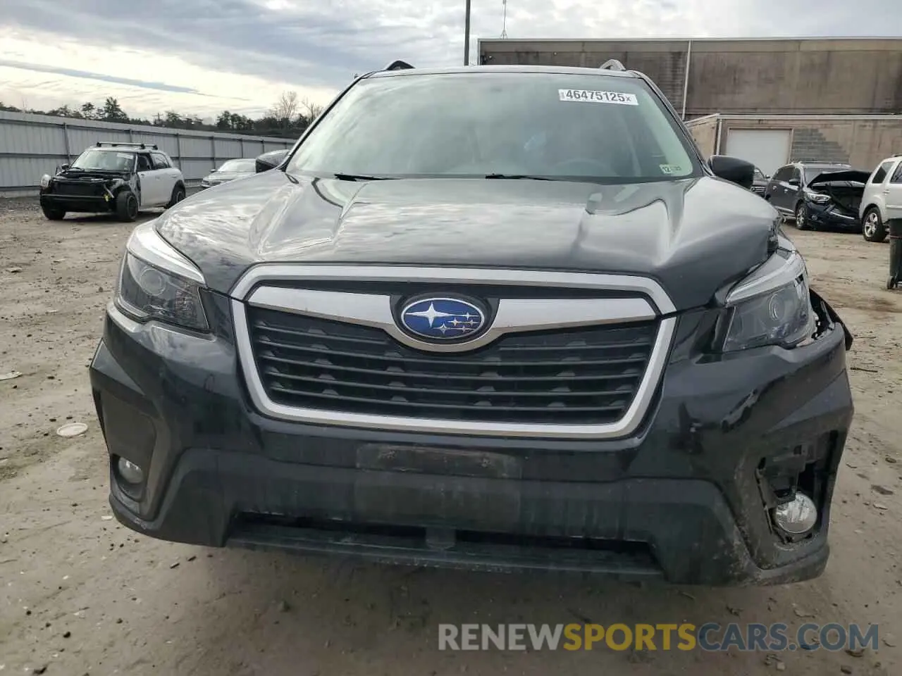 5 fotografías del automóvil dañado JF2SKAJC5MH426602 SUBARU FORESTER 2021