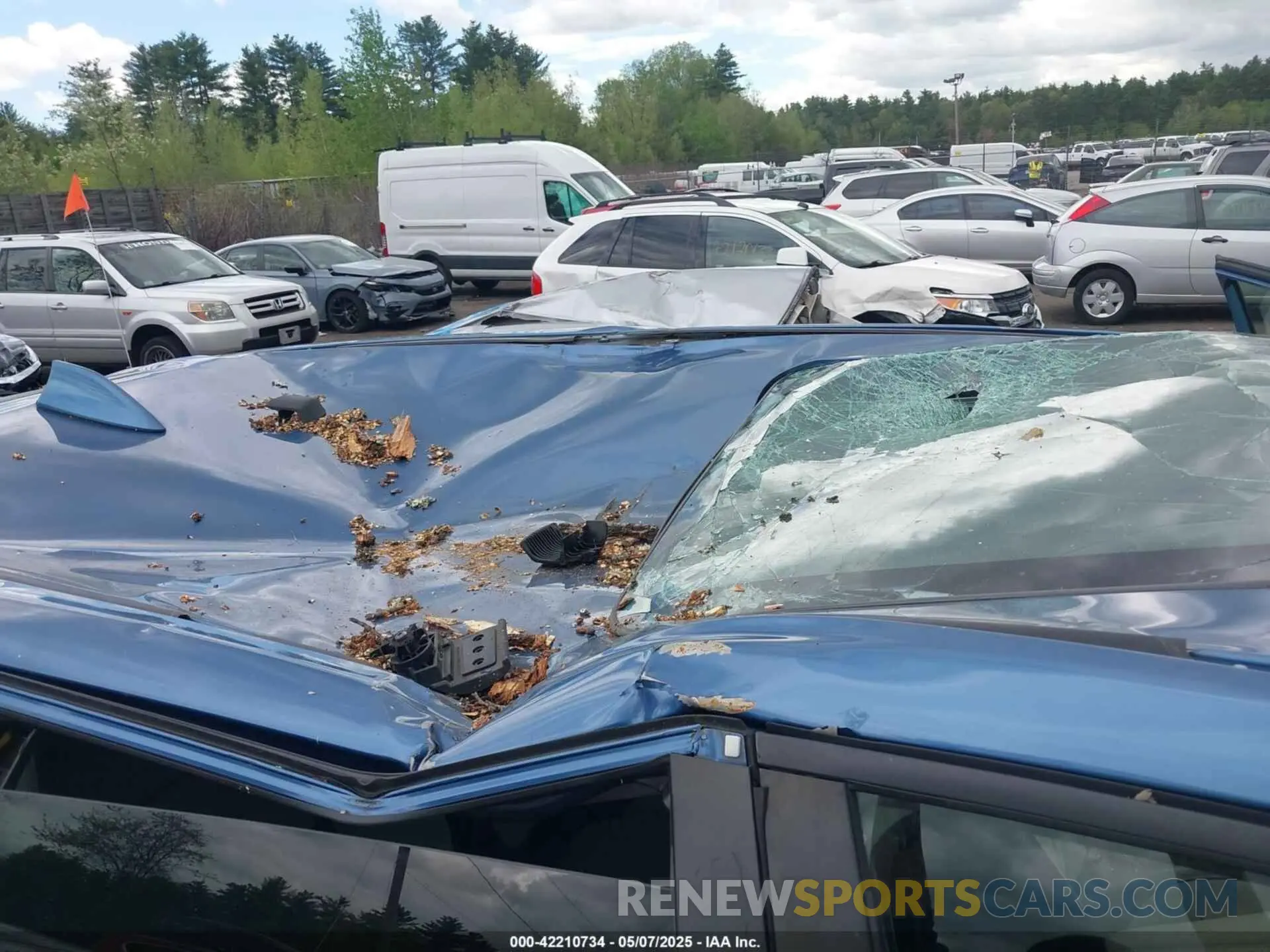 6 fotografías del automóvil dañado JF2SKAJC5MH436675 SUBARU FORESTER 2021