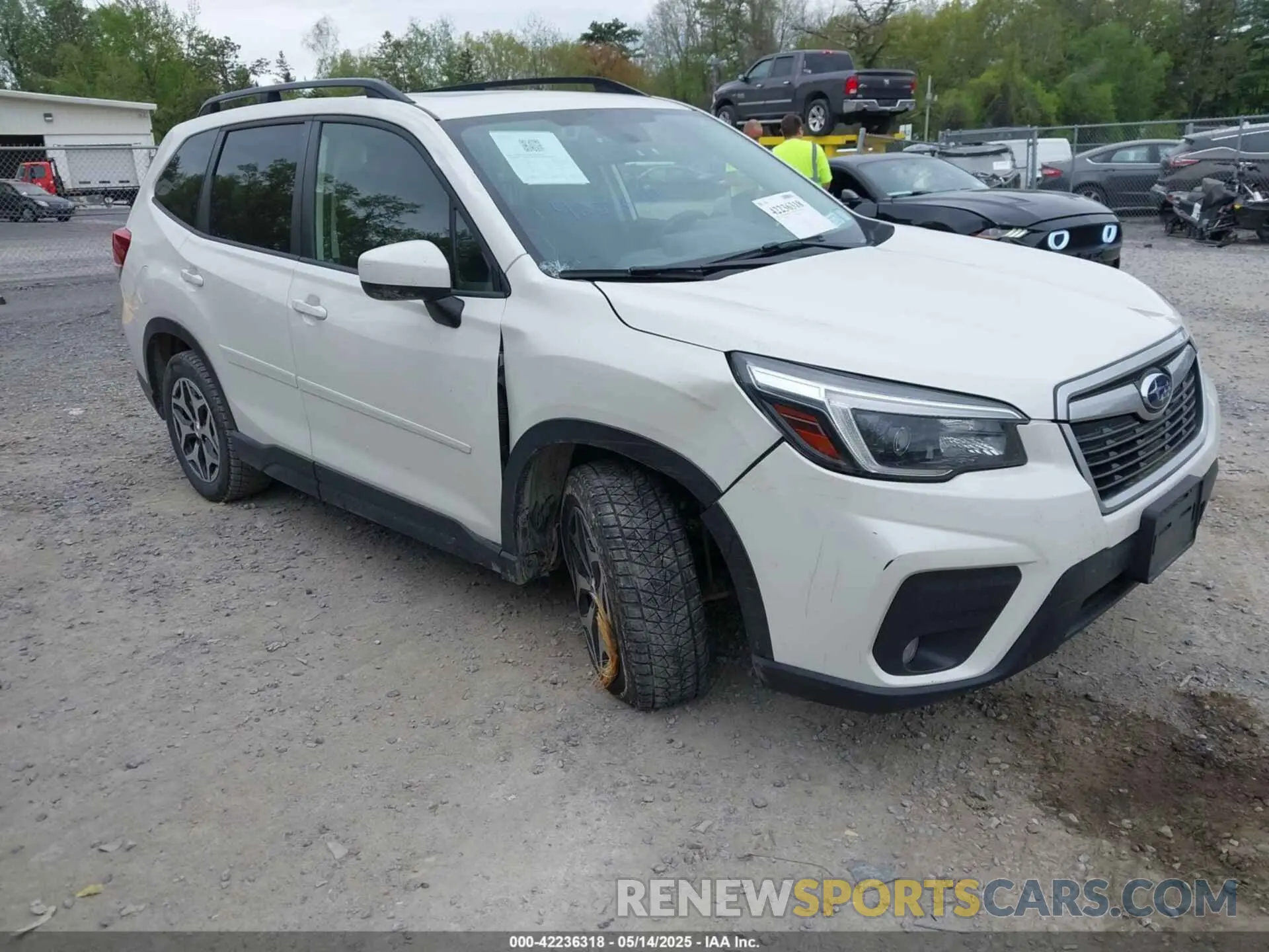 1 fotografías del automóvil dañado JF2SKAJC6MH421831 SUBARU FORESTER 2021