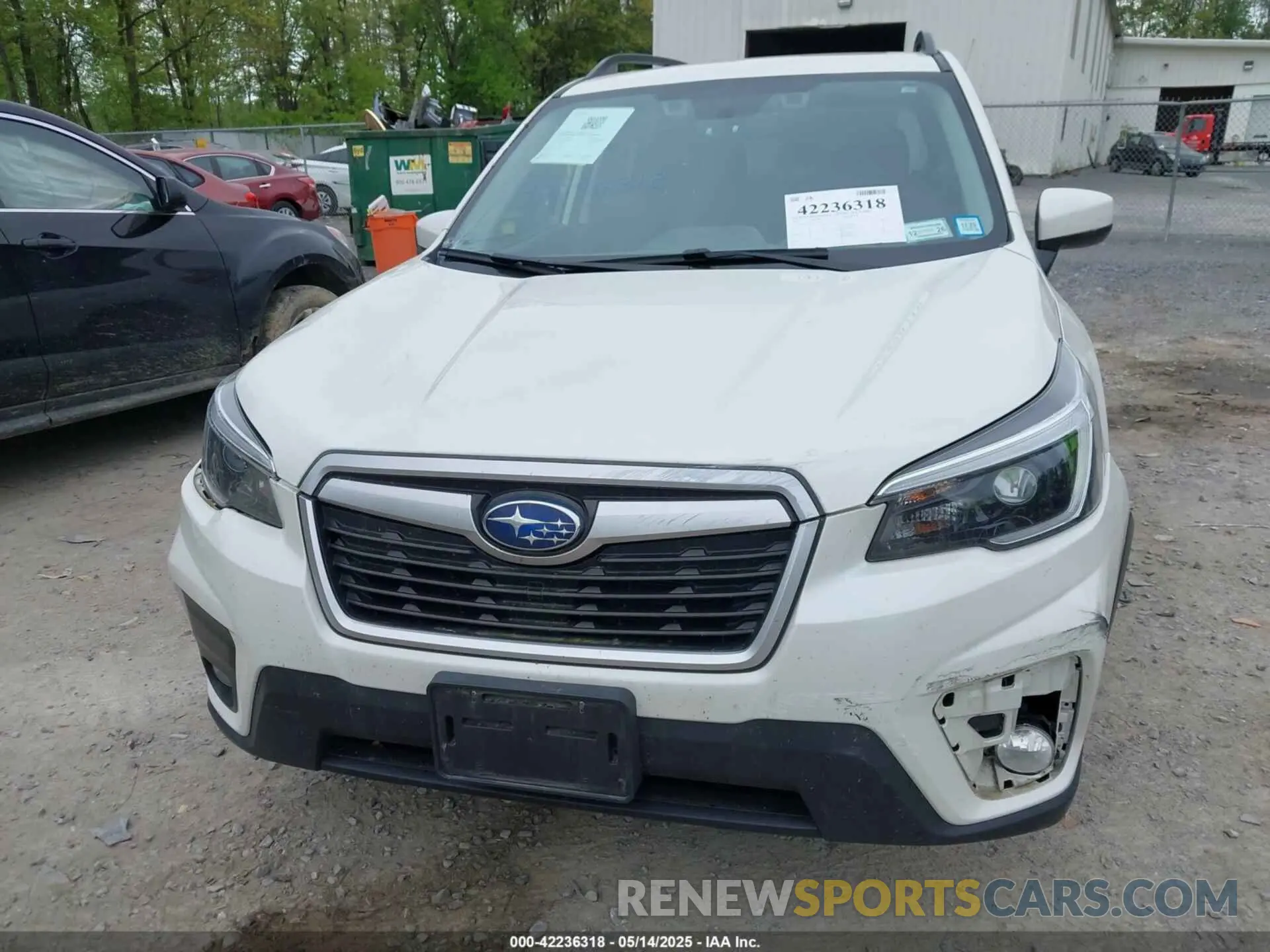 17 fotografías del automóvil dañado JF2SKAJC6MH421831 SUBARU FORESTER 2021