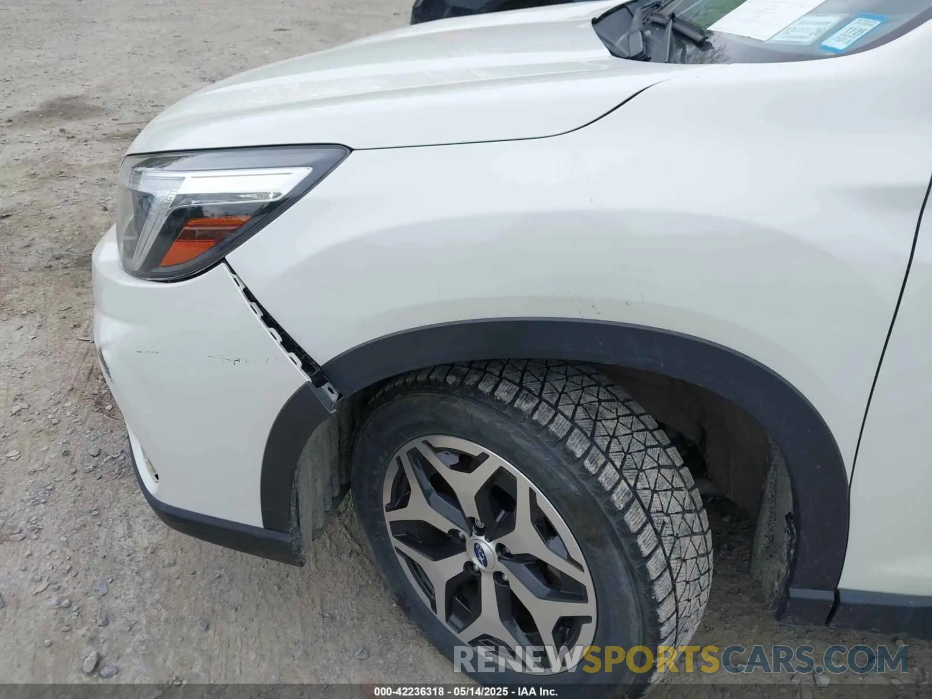 6 fotografías del automóvil dañado JF2SKAJC6MH421831 SUBARU FORESTER 2021