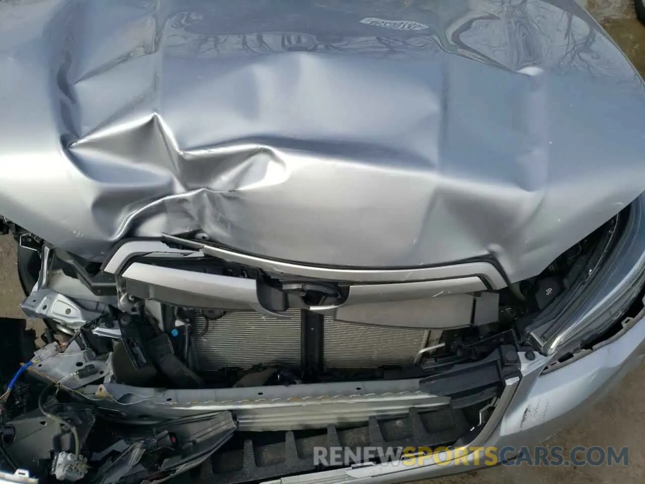 12 fotografías del automóvil dañado JF2SKAJC6MH451959 SUBARU FORESTER 2021