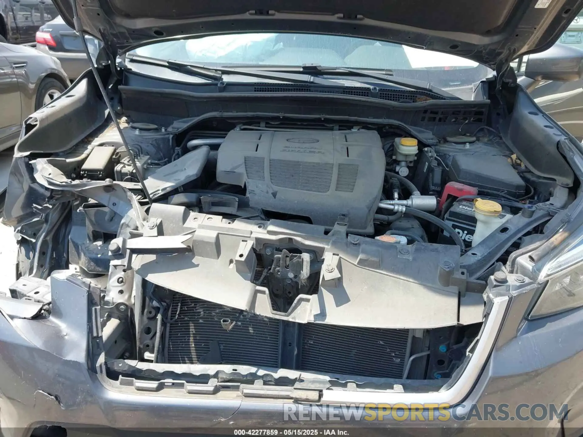 10 fotografías del automóvil dañado JF2SKAJC6MH458989 SUBARU FORESTER 2021