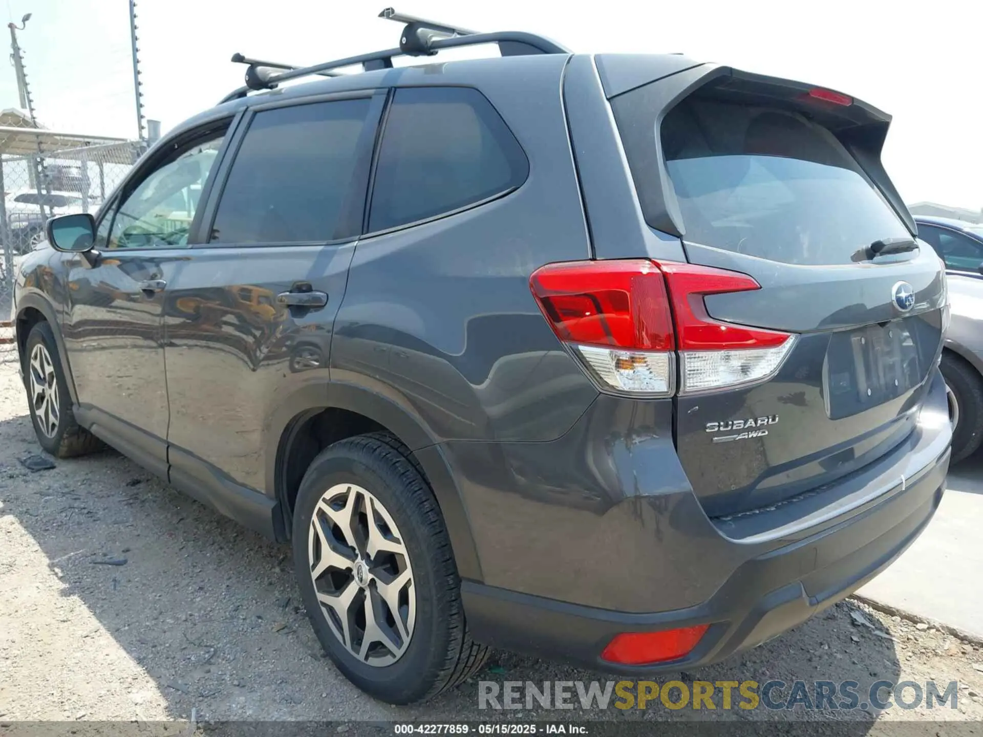 3 fotografías del automóvil dañado JF2SKAJC6MH458989 SUBARU FORESTER 2021