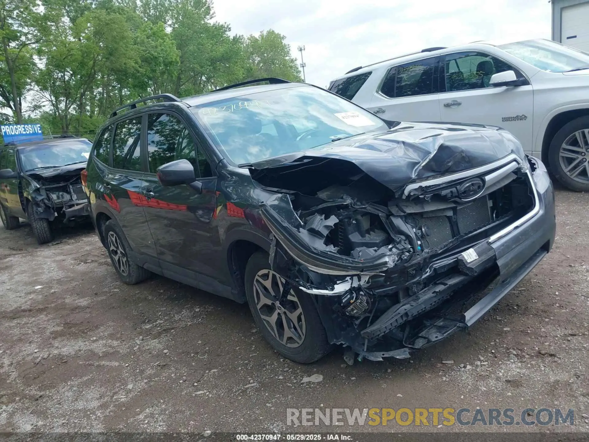 1 fotografías del automóvil dañado JF2SKAJC6MH469541 SUBARU FORESTER 2021
