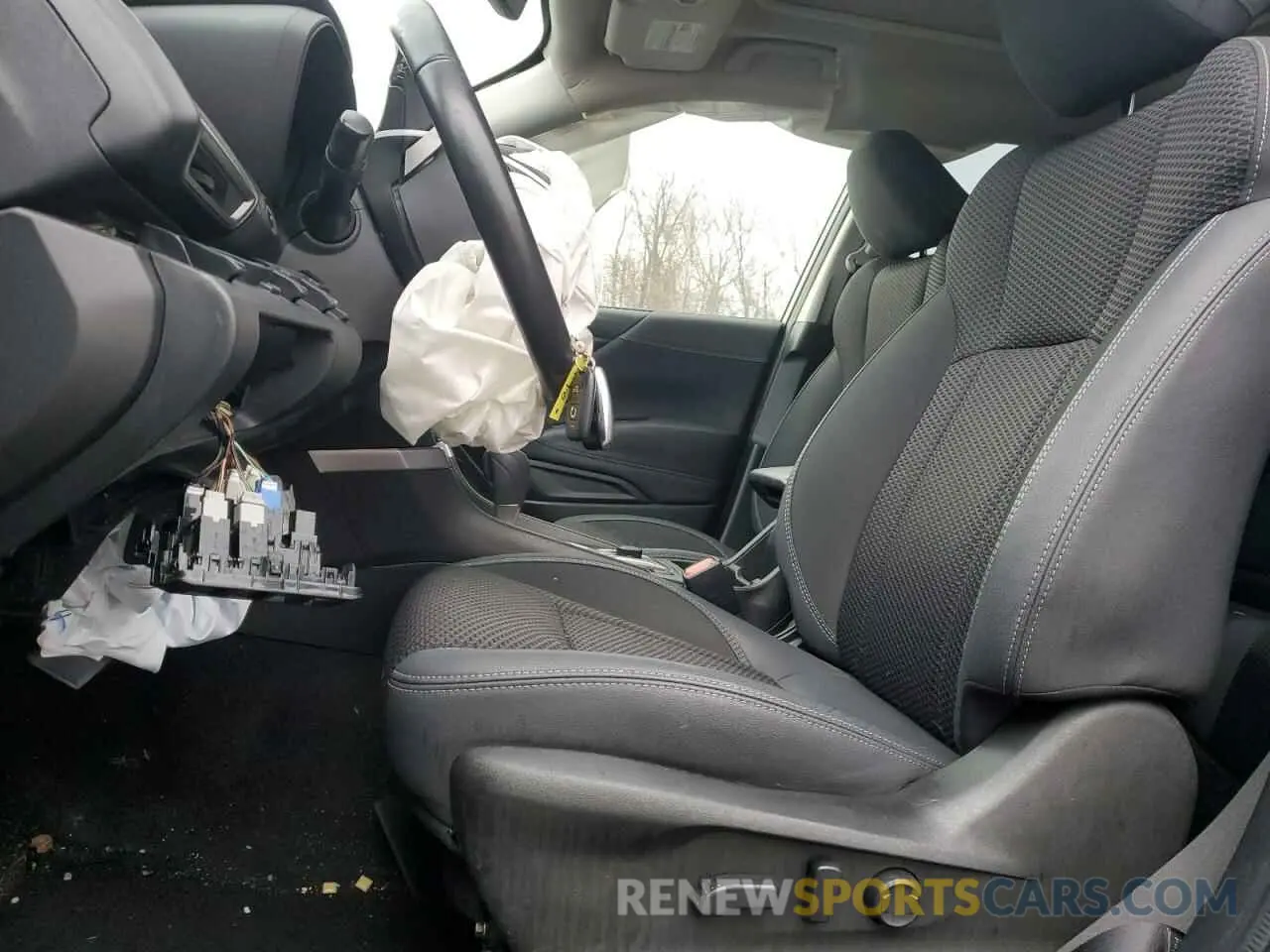 7 fotografías del automóvil dañado JF2SKAJC6MH498439 SUBARU FORESTER 2021