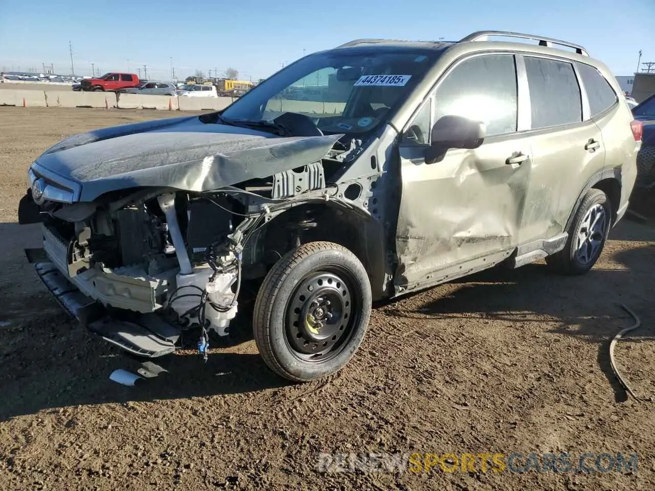 1 fotografías del automóvil dañado JF2SKAJC6MH514820 SUBARU FORESTER 2021
