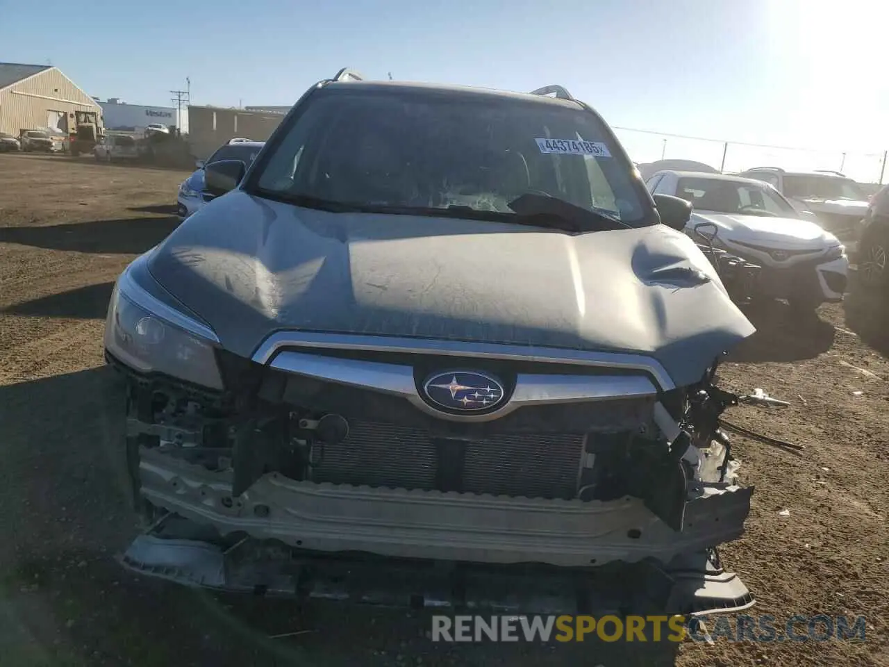 5 fotografías del automóvil dañado JF2SKAJC6MH514820 SUBARU FORESTER 2021