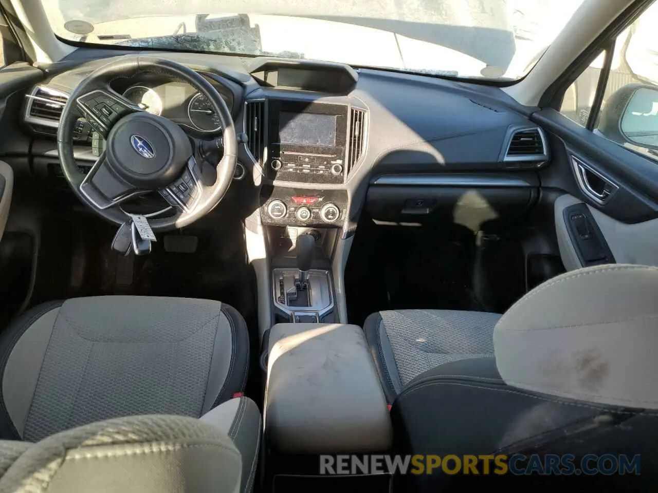 8 fotografías del automóvil dañado JF2SKAJC6MH514820 SUBARU FORESTER 2021