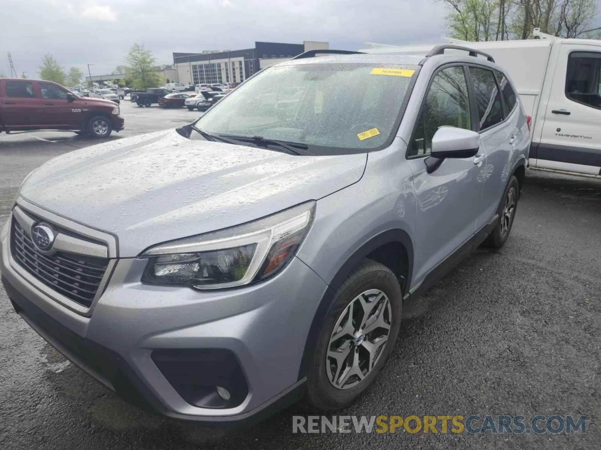 9 fotografías del automóvil dañado JF2SKAJC6MH586648 SUBARU FORESTER 2021