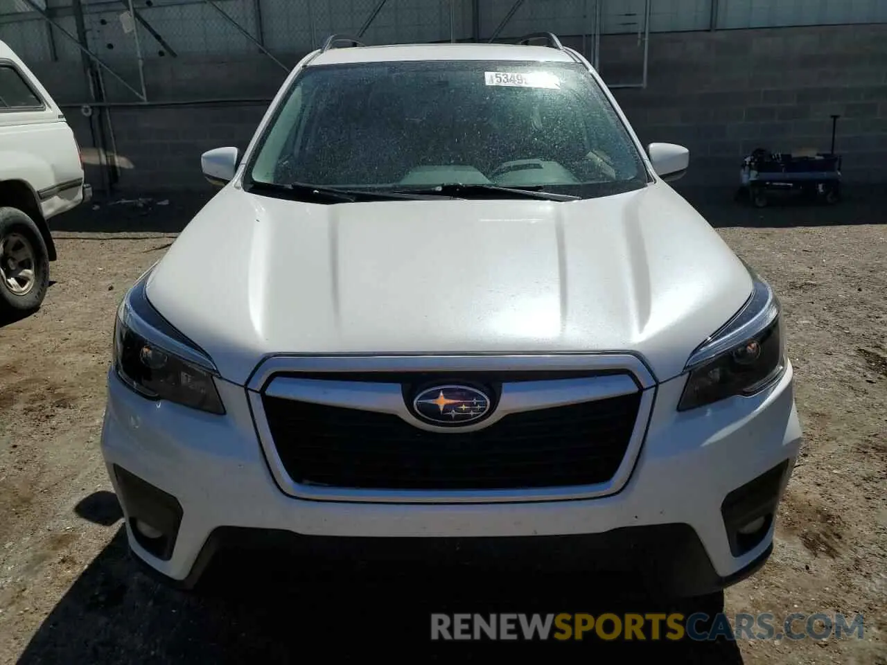 5 fotografías del automóvil dañado JF2SKAJC7MH400261 SUBARU FORESTER 2021